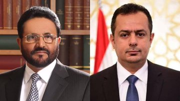 رئيس الوزراء مع محافظ مأرب