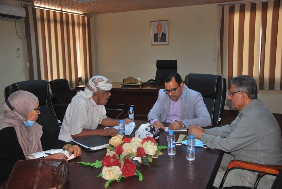 وزير الزراعة خلال اللقاء