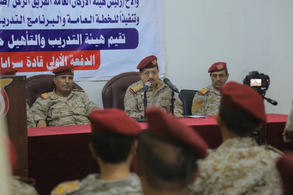 وزير الدفاع خلال الحفل