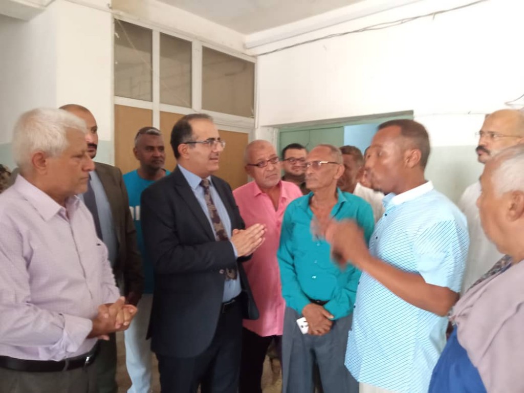 وزير الصحة خلال اللقاء