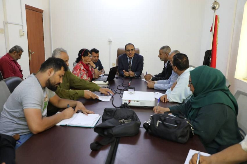 وزير الصحة خلال اللقاء
