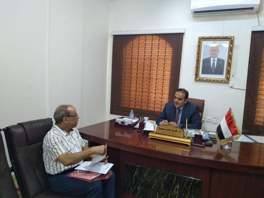 وزير الصحة خلال اللقاء
