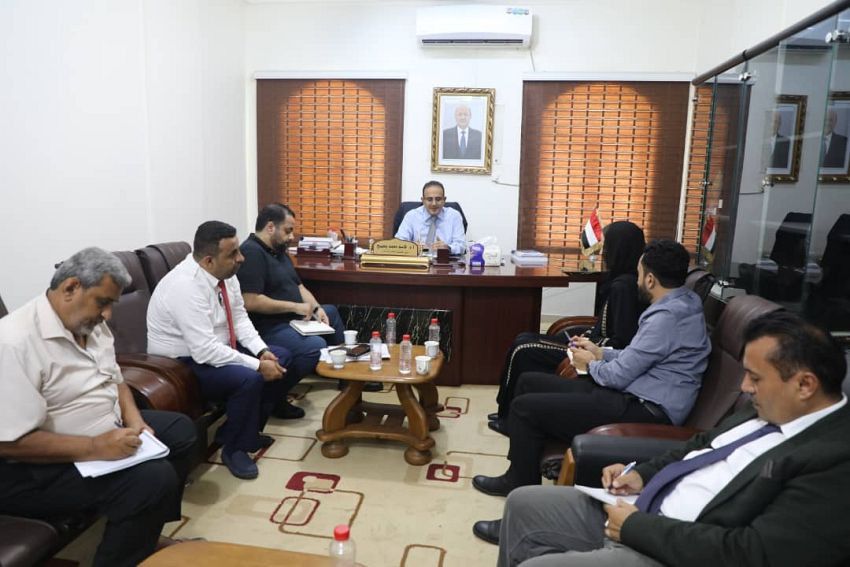 وزير الصحة خلال اللقاء