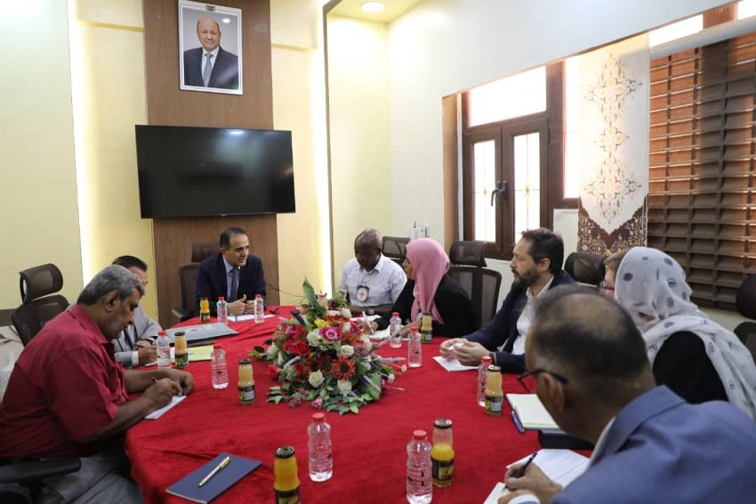 وزير الصحة خلال اللقاء