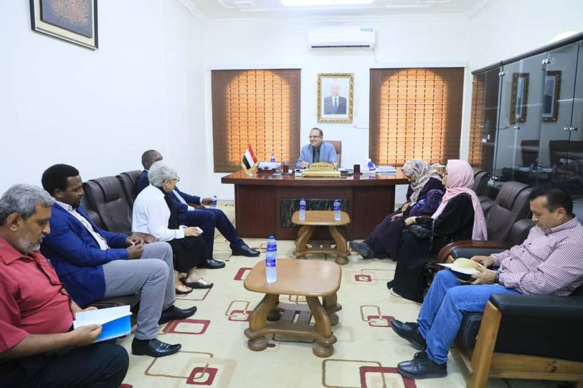 وزير الصحة خلال اللقاء