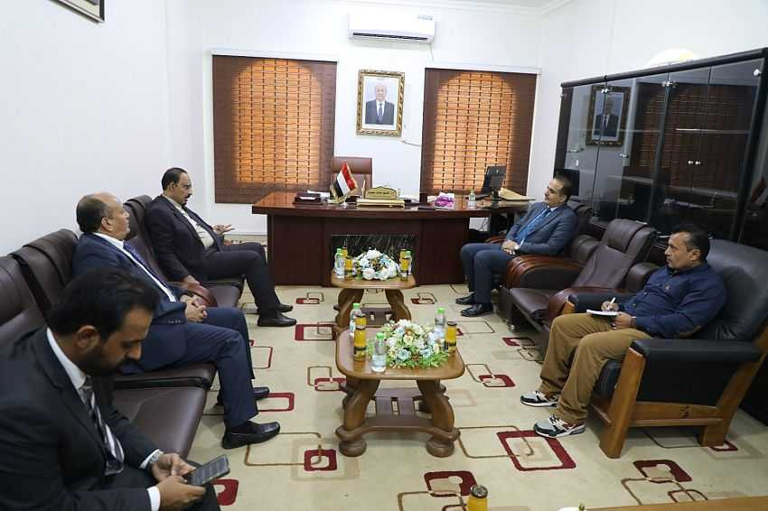 وزير الصحة خلال اللقاء