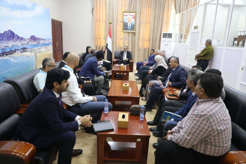 وزير الصحة خلال اللقاء