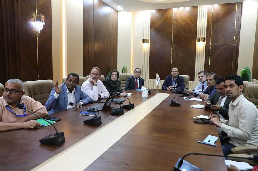 لقاء وزير الصحة بممثل منظمة الصحة العالمية
