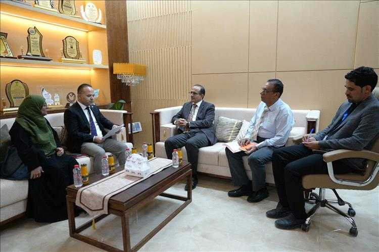 لقاء وزير الصحة بمدير مكتب المفوضية السامية للأمم المتحدة لشؤون اللاجئين