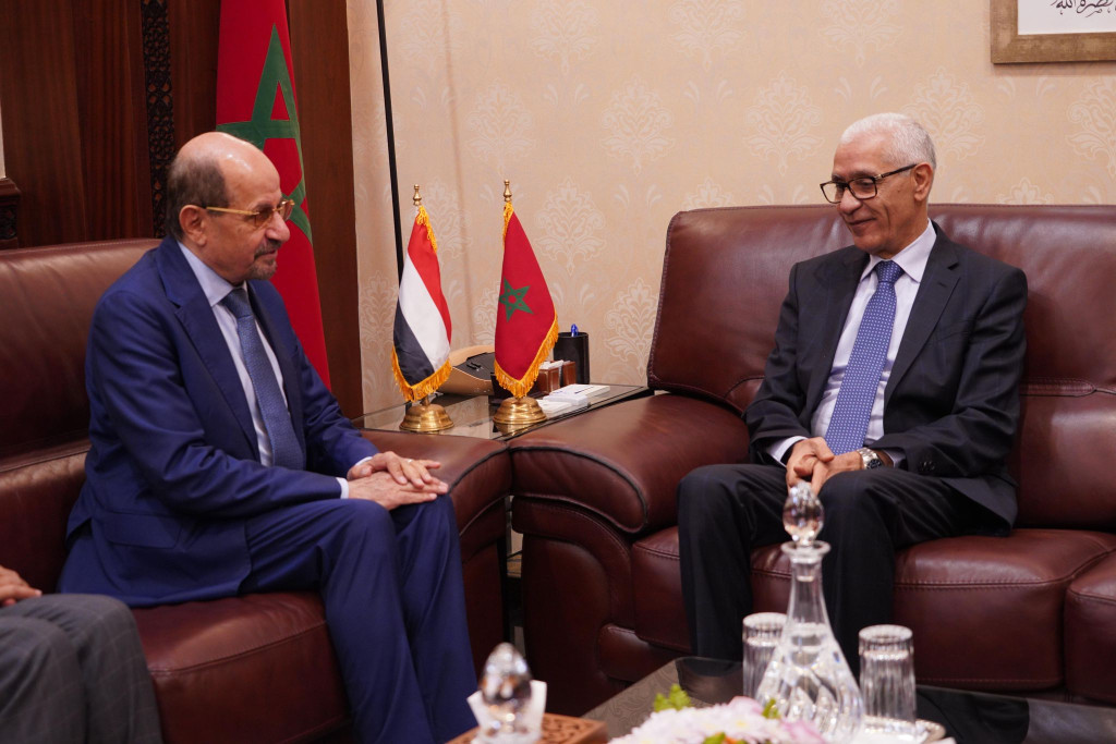 وزير الخارجية يلتقي رئيس مجلس النواب المغربي
