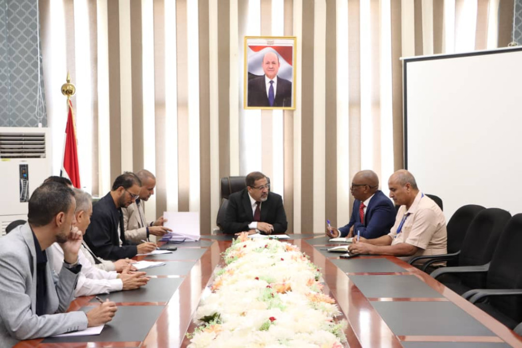 وزير العدل يبحث مع ممثل مفوضية حقوق الإنسان تعزيز التعاون المشترك