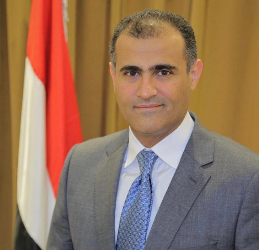 وزير الخارجية محمد الحضرمي