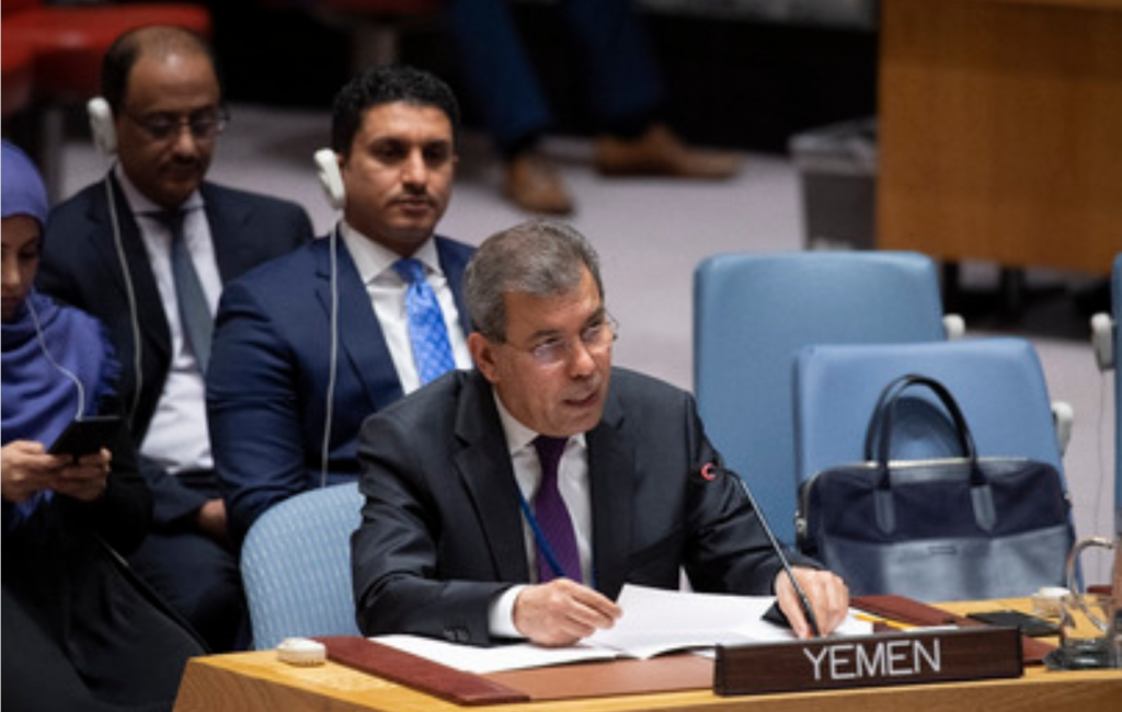 مندوب اليمن الدائم لدى الأمم المتحدة السفير عبدالله السعدي
