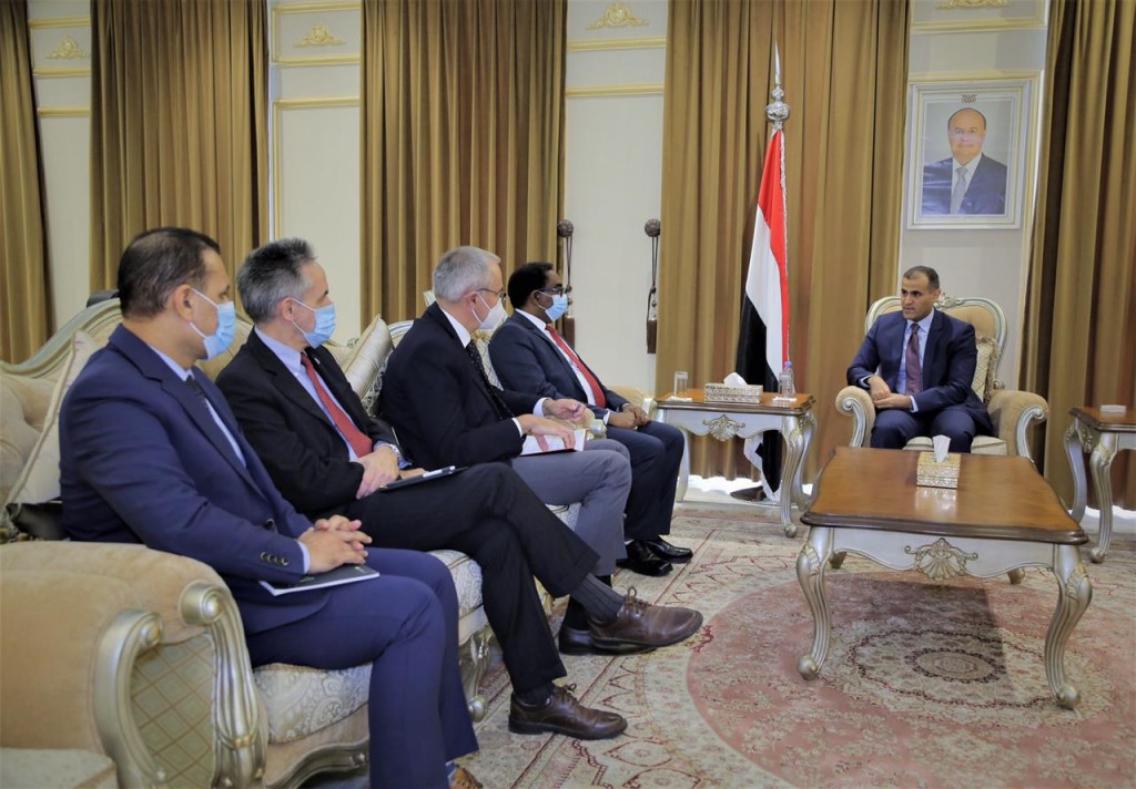وزير الخارجية مع وفد منظمة ألفاو