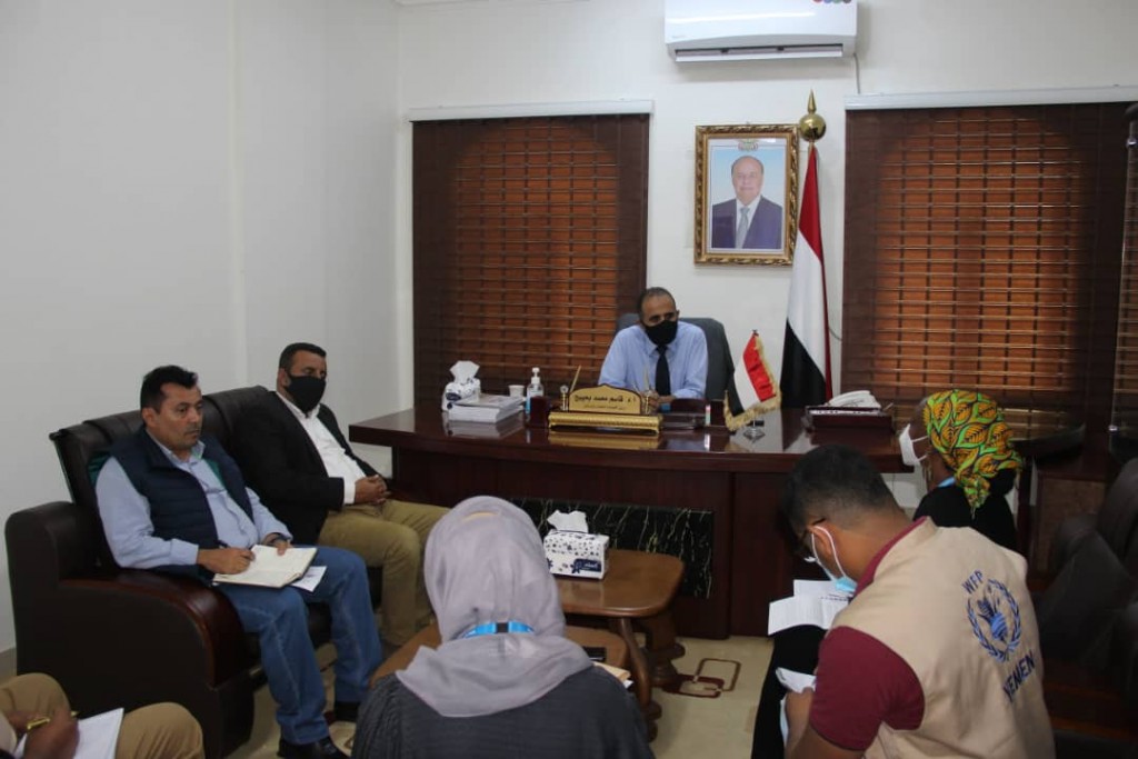 وزير الصحة خلال اللقاء