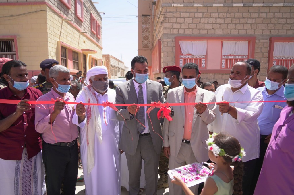 وزير التربية والتعليم خلال الافتتاح