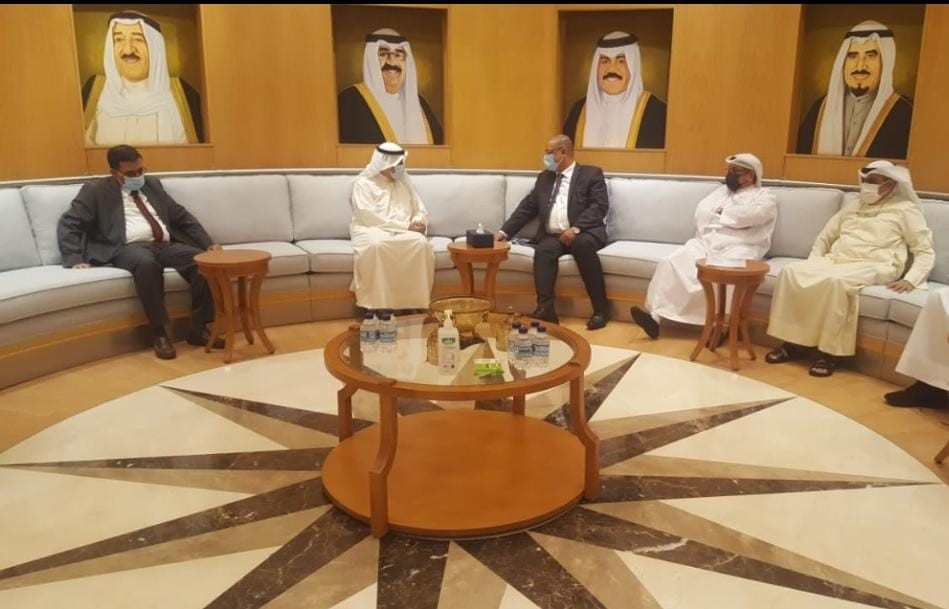 وزير الخارجية خلال اللقاء