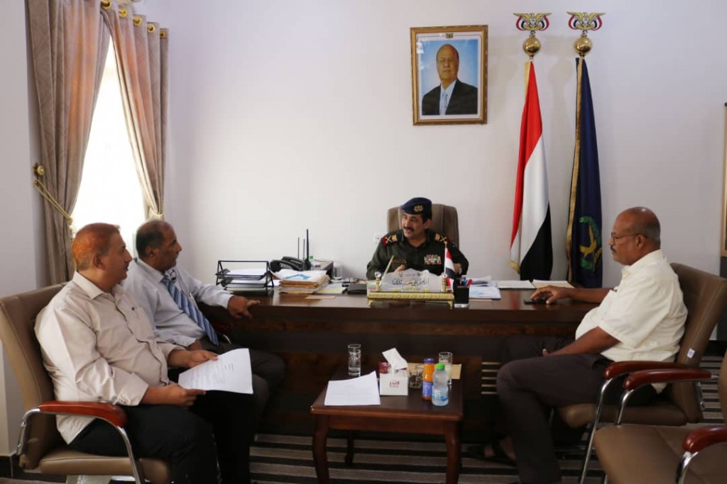 وزير الداخلية خلال اللقاء