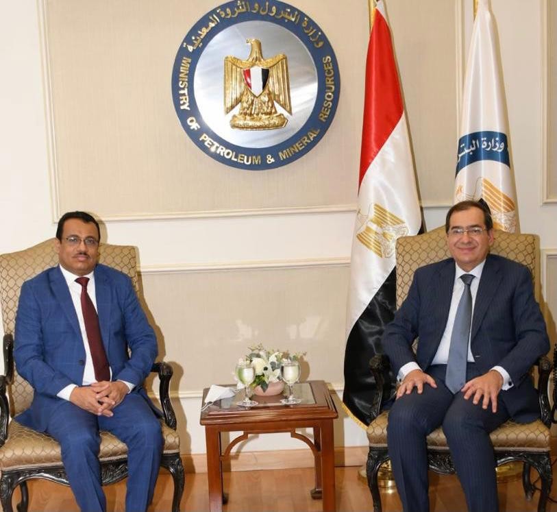 وزير النفط خلال اللقاء