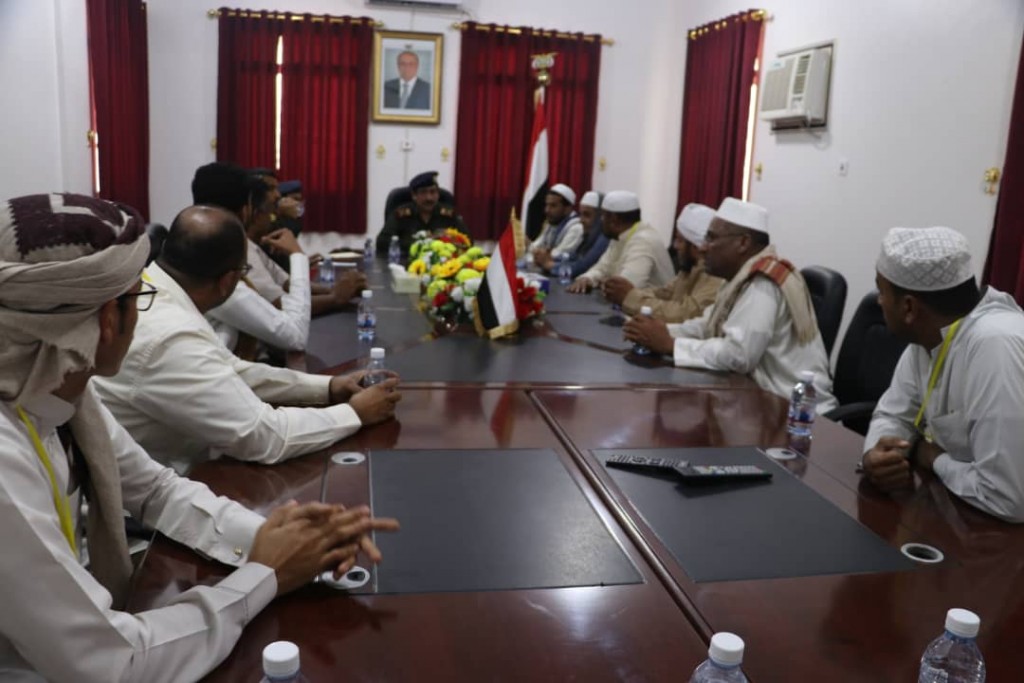 وزير الداخلية خلال اللقاء