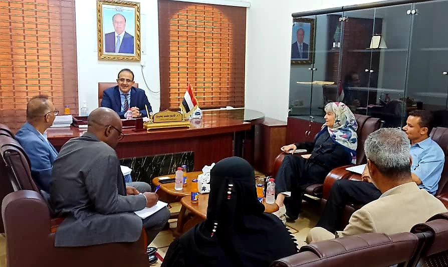 وزير الصحة خلال اللقاء