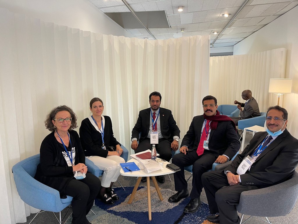 وزير التربية والتعليم خلال اللقاء