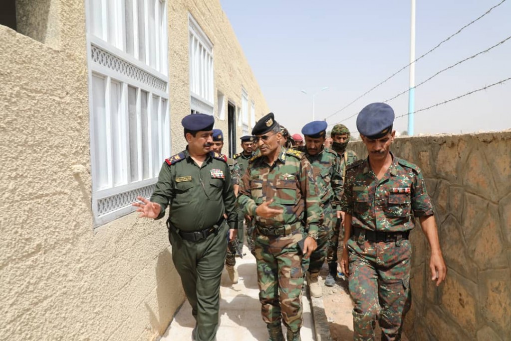 وزير الداخلية خلال زيارته التفقدية