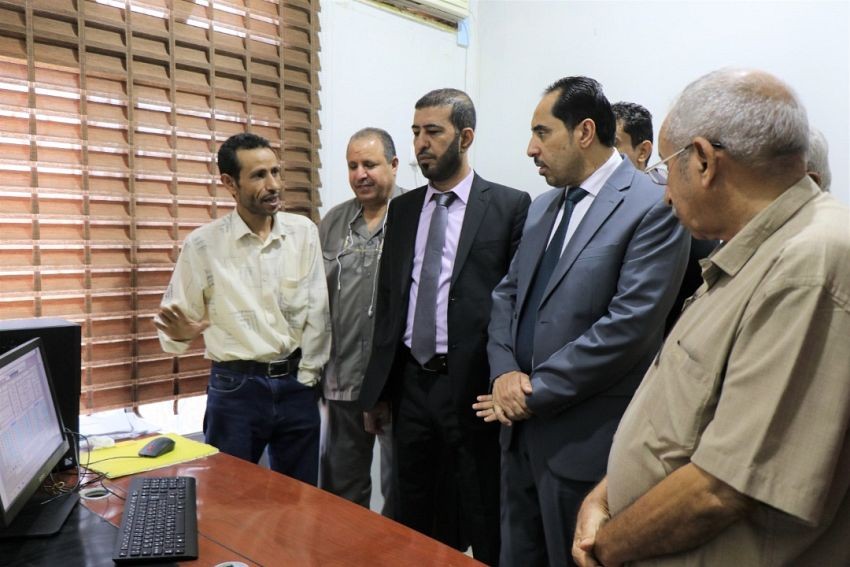 وزير الشباب والرياضة خلال التدشين