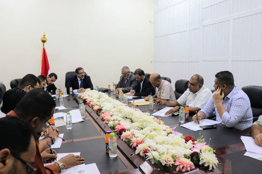 وزير العدل خلال اللقاء