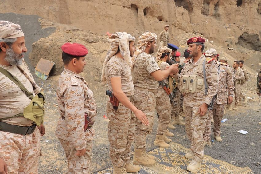 رئيس الأركان خلال زيارته التفقدية