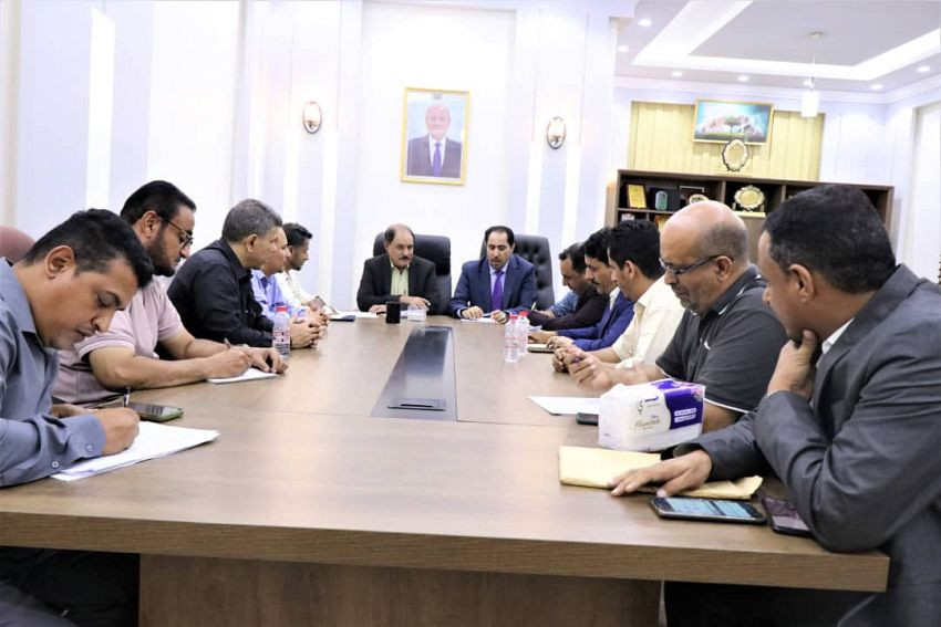 وزير الرياضة خلال اللقاء