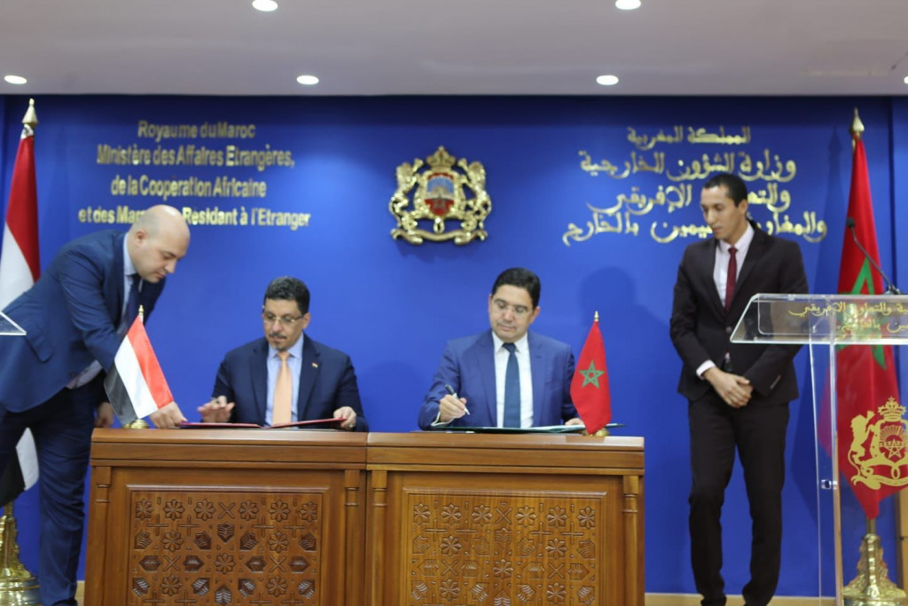 انعقاد اللجنة الوزارية اليمنية-المغربية المشتركة والتوقيع على عدد من الاتفاقيات والبروتوكولات التنفيذية
