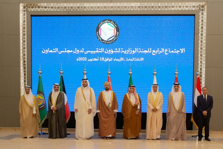 وزير الصناعة والتجارة خلال المشاركة