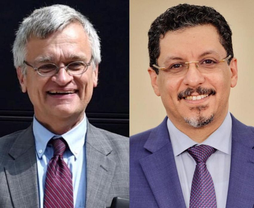 وزير الخارجية خلال اللقاء