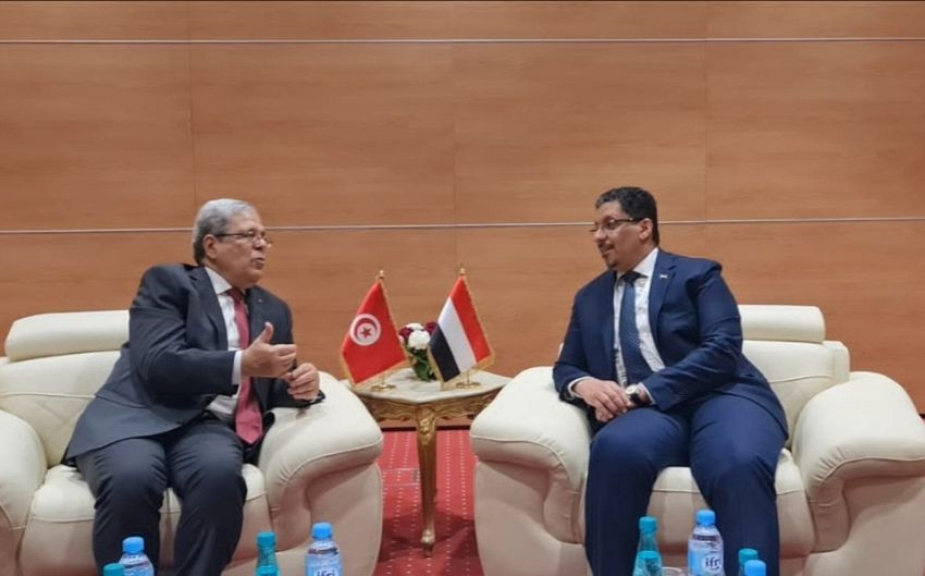 وزير الخارجية خلال اللقاء