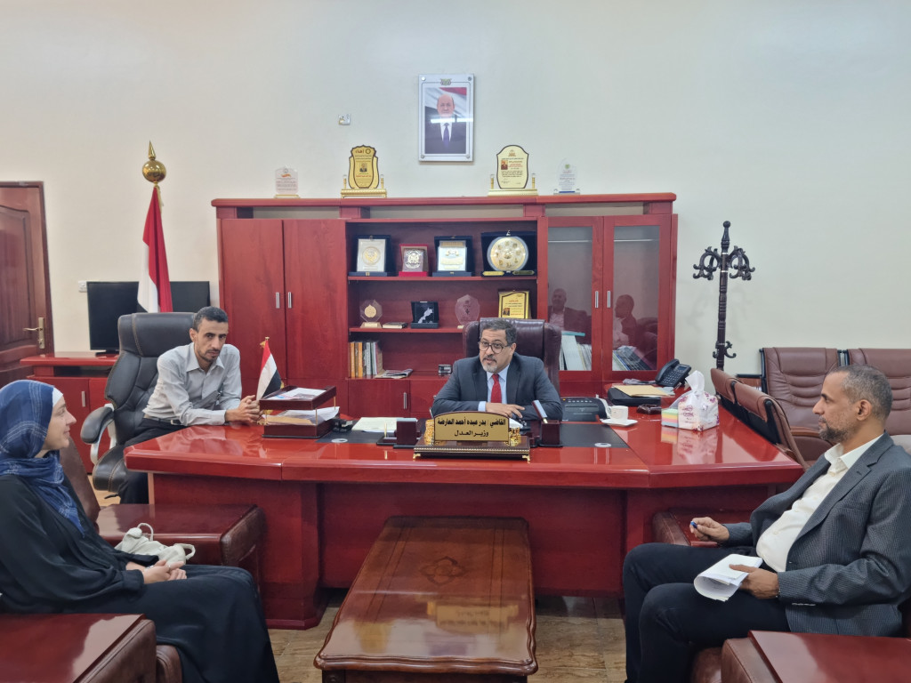 وزير العدل يبحث مع منظمة أطباء بلا حدود دعم مجال الطب الشرعي وتأهيل كوادره