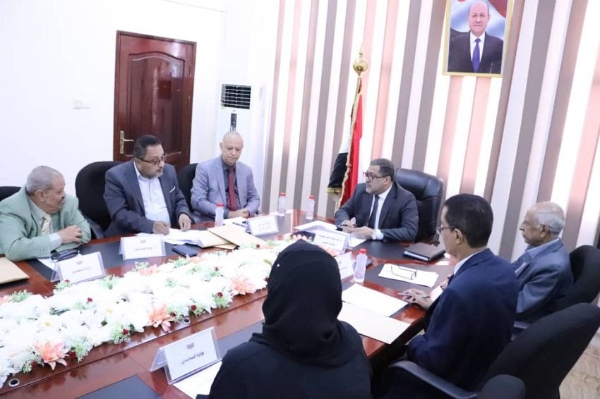 وزير العدل خلال اللقاء