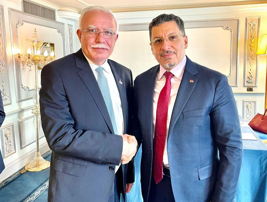 وزير الخارجية خلال اللقاء