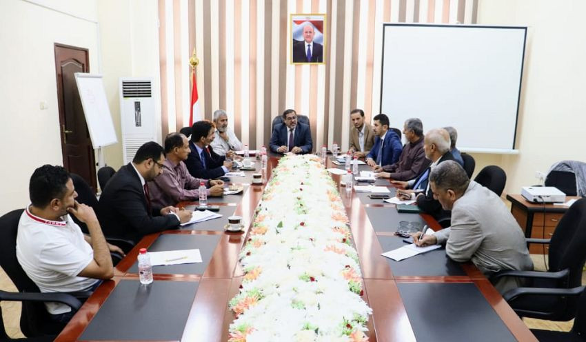 وزير العدل خلال اللقاء