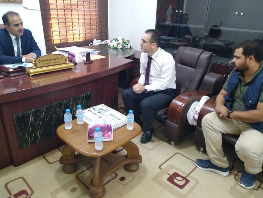 وزير الصحة خلال اللقاء