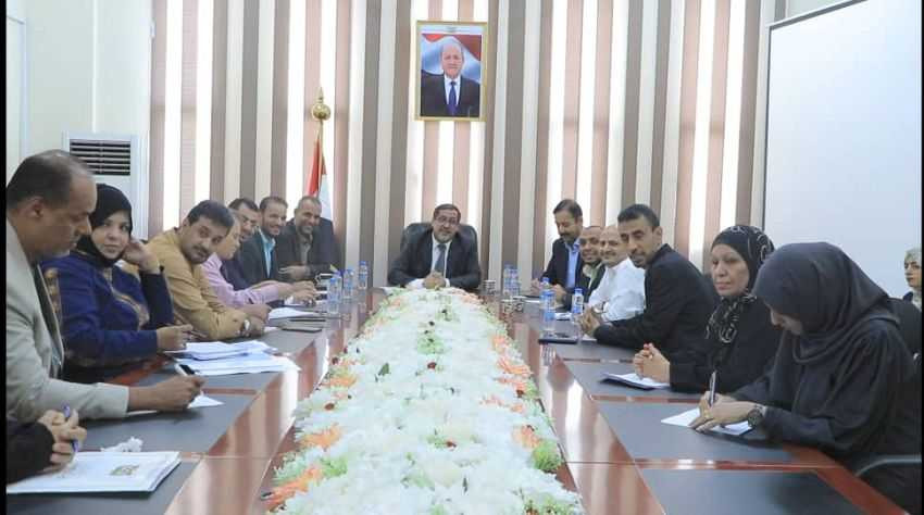وزير العدل خلال اللقاء