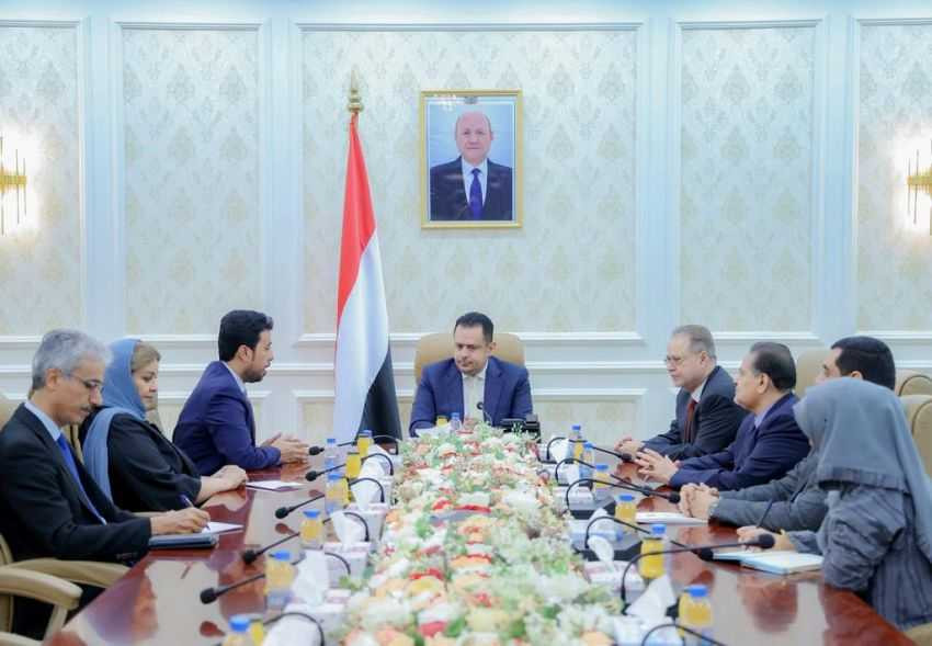 رئيس الوزراء خلال اللقاء