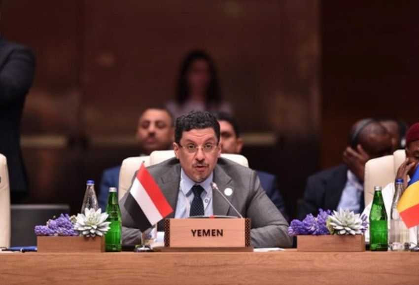 وزير الخارجية خلال اللقاء