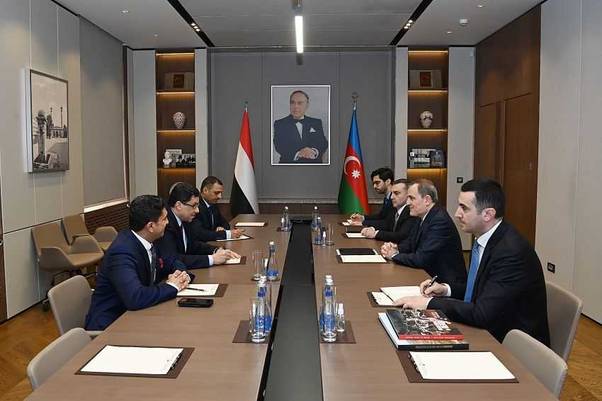 وزير الخارجية خلال اللقاء