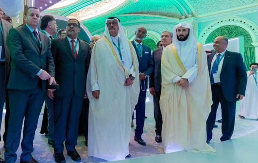 وزير الأوقاف خلال الافتتاح