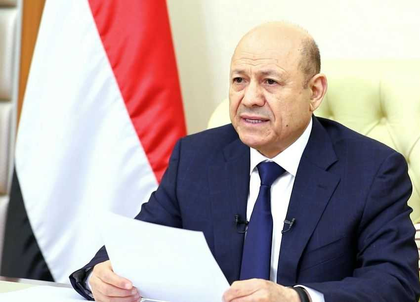 رئيس مجلس القيادة الرئاسي