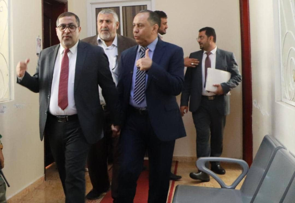 وزيرا العدل والصناعة والتجارة يناقشان جوانب التنسيق المشترك