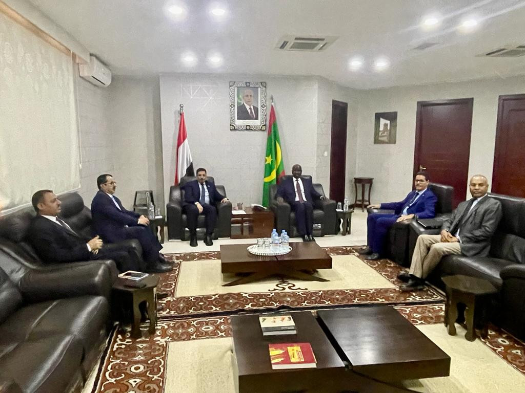 وزير الخارجية يبحث مع نظيره الموريتاني العلاقات الثنائية وتنسيق المواقف في المحافل الدولية