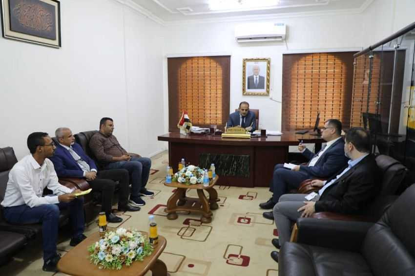 وزير الصحة خلال اللقاء