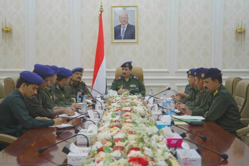 وزير الداخلية خلال اللقاء